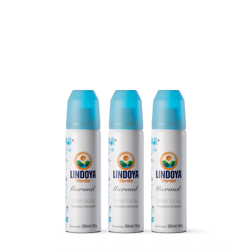 Kit 3 unidades Água Thermal 50ml