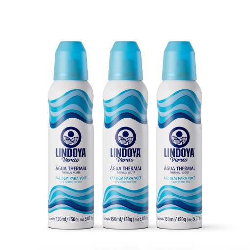 Kit 3 unidades Água Thermal 150ml