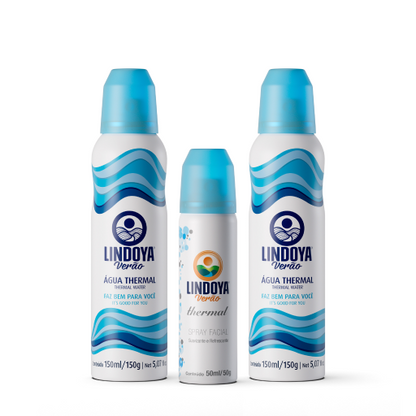 Kit 3 unidades Água Thermal 2x 150ml + 1x 50ml